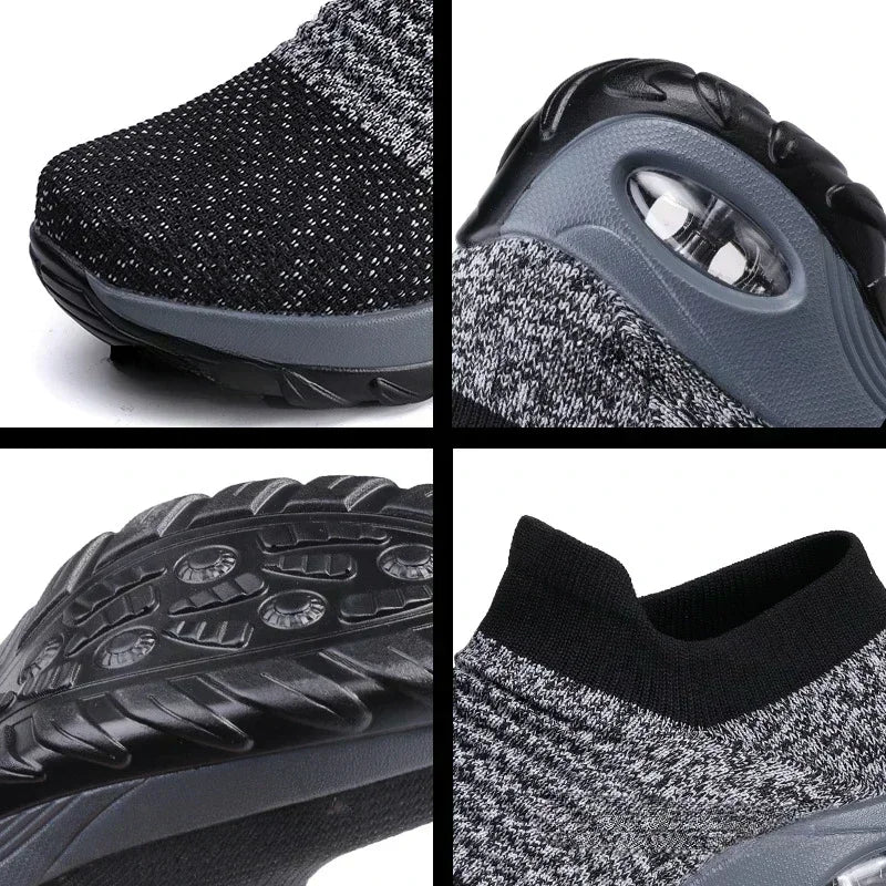 Women's Orthopedic Platform Sneakers – Breathable, Lightweight & Non-Slip