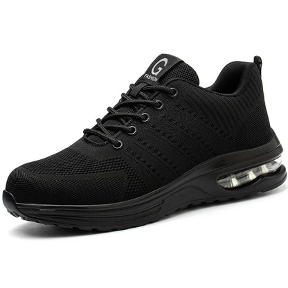 Unisex Steel Toe Safety Work Shoes Anti-Puncture