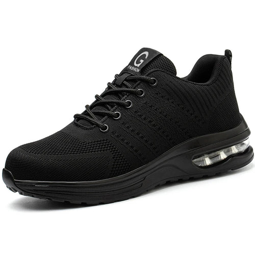 Unisex Steel Toe Safety Work Shoes Anti-Puncture