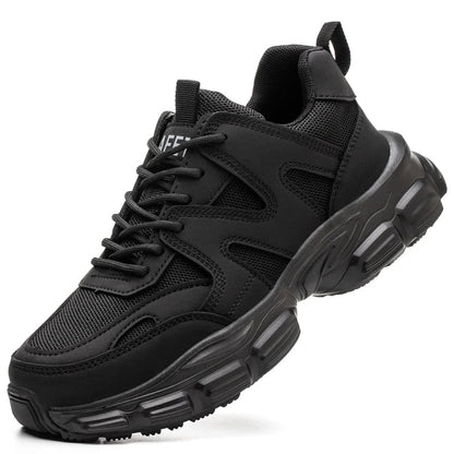 Steel Toe Cap Trainers | Women Safety Shoes | Non-Slip Puncture Proof Work Boots