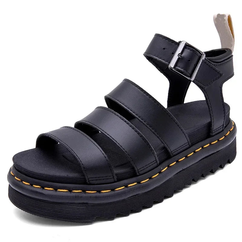 Women's Thick Sole Roman Sandals