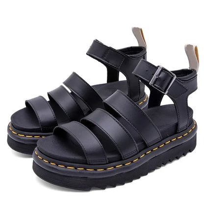 Women's Thick Sole Roman Sandals