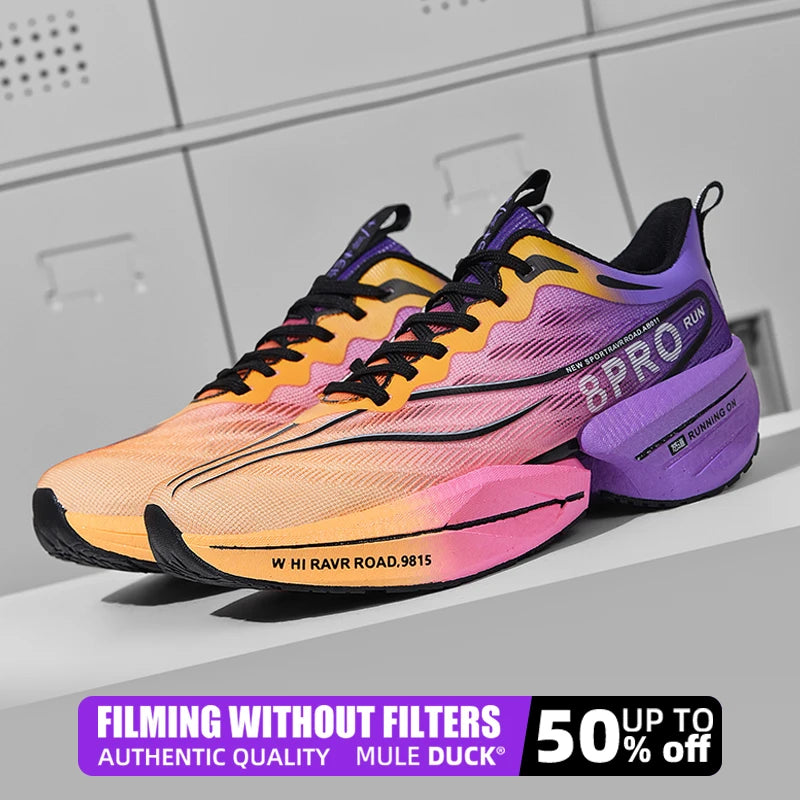 Marathon Carbon Plate Running Shoes Men Women